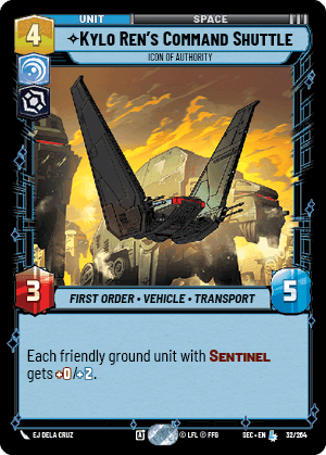 Kylo Ren's Command Shuttle