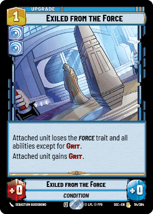 Exiled from the Force