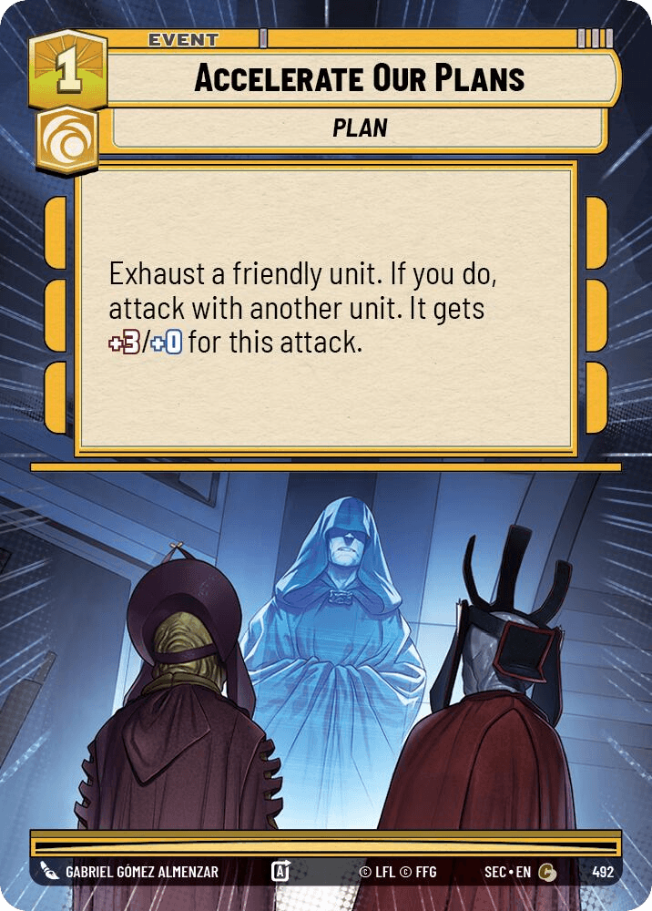 Accelerate Our Plans