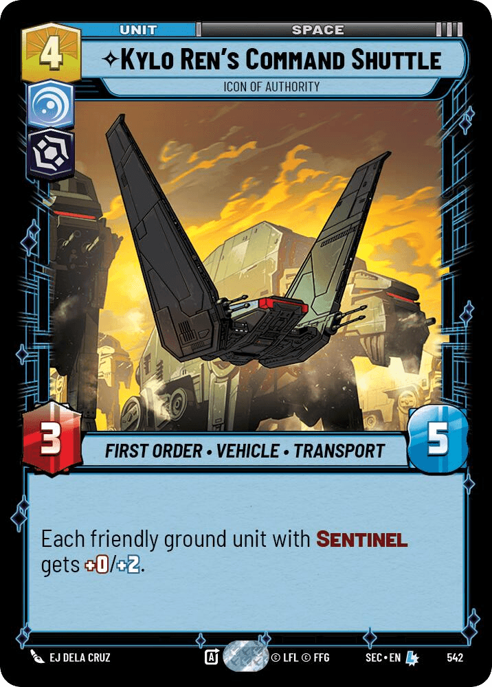 Kylo Ren's Command Shuttle