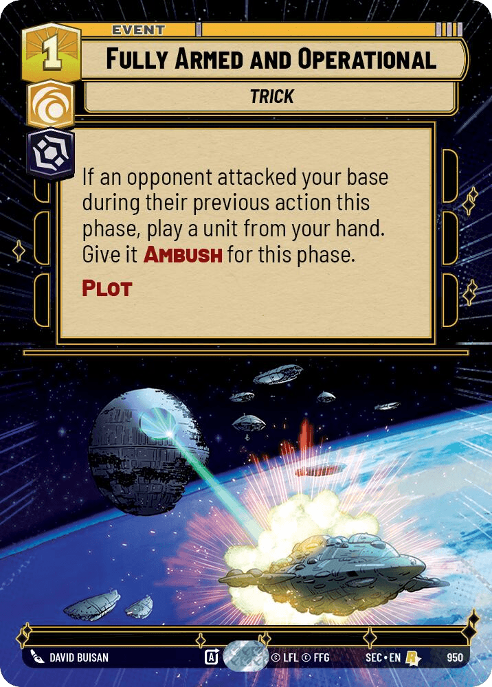 Fully Armed and Operational