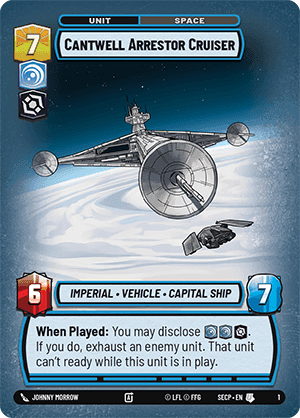 Cantwell Arrestor Cruiser