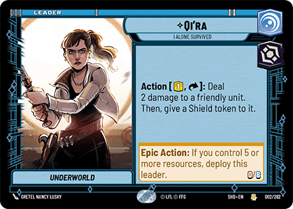 Qi'ra — I Alone Survived
