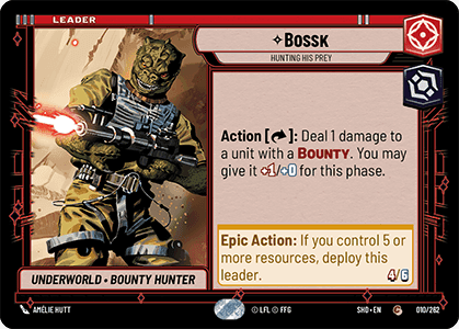 Bossk — Hunting His Prey
