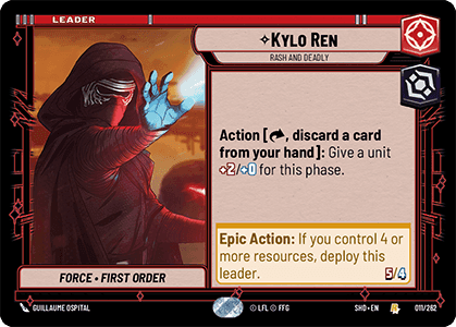 Kylo Ren — Rash and Deadly