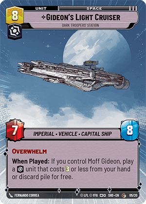 Gideon's Light Cruiser
