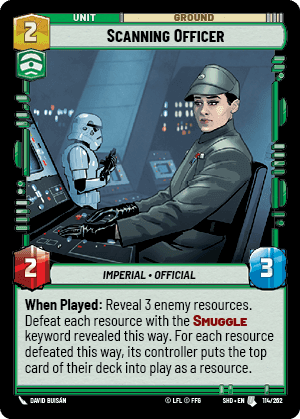 Scanning Officer