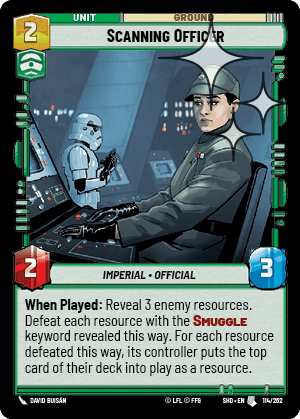 Scanning Officer