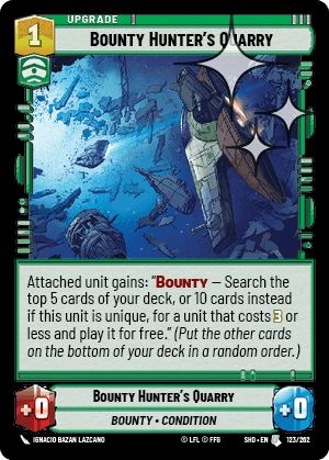 Bounty Hunter's Quarry