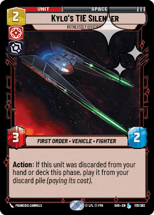 Kylo's TIE Silencer