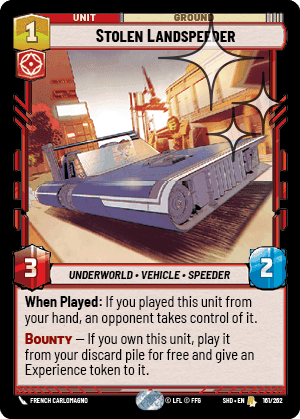 Stolen Landspeeder