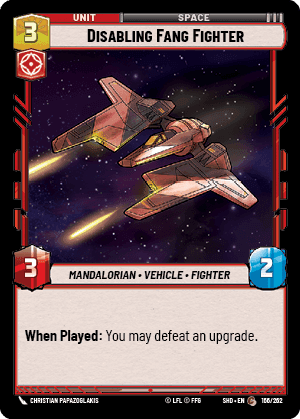 Disabling Fang Fighter