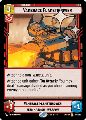 Vambrace Flamethrower