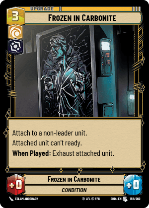 Frozen in Carbonite