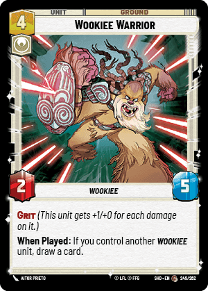Wookiee Warrior