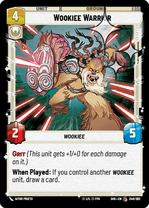 Wookiee Warrior