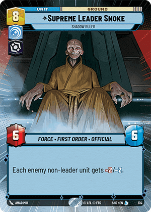 Supreme Leader Snoke