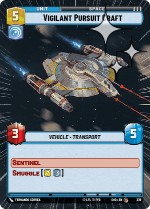 Vigilant Pursuit Craft