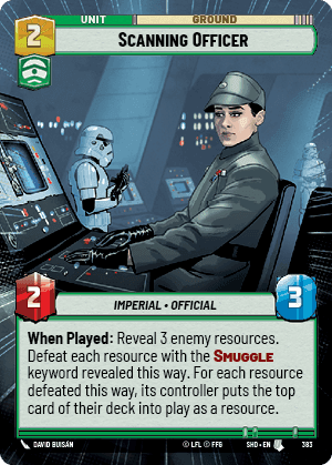 Scanning Officer