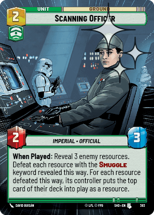 Scanning Officer
