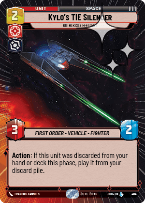 Kylo's TIE Silencer