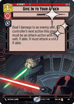 Give In to Your Anger