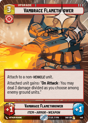 Vambrace Flamethrower