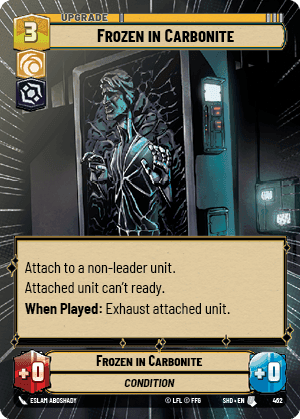 Frozen in Carbonite