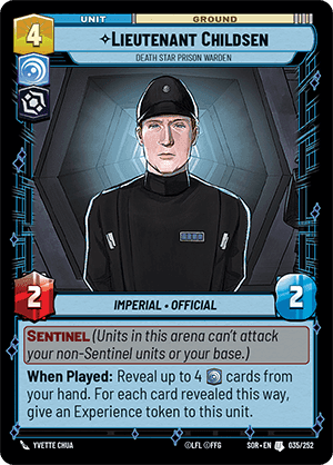 Lieutenant Childsen