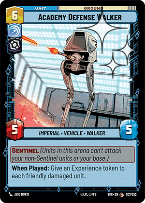 Academy Defense Walker