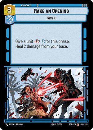 Make an Opening