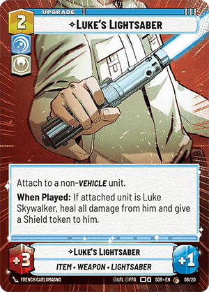 Luke's Lightsaber