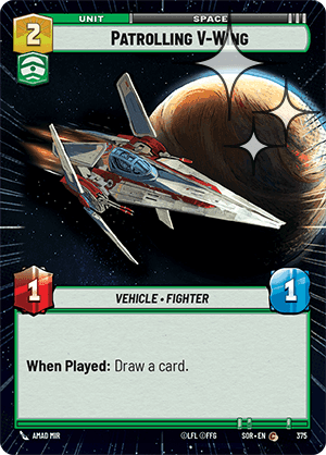 Patrolling V-Wing