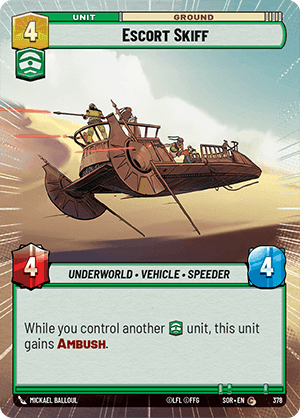 Escort Skiff
