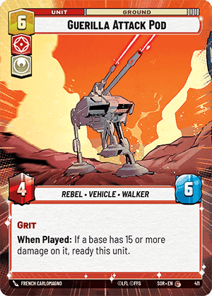 Guerilla Attack Pod