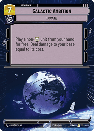 Galactic Ambition
