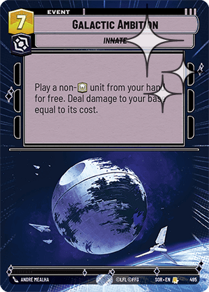 Galactic Ambition
