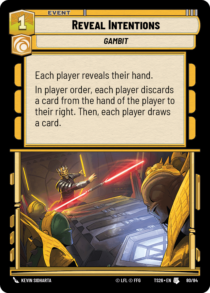Reveal Intentions