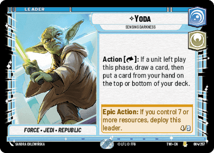 Yoda — Sensing Darkness