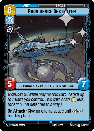 Providence Destroyer