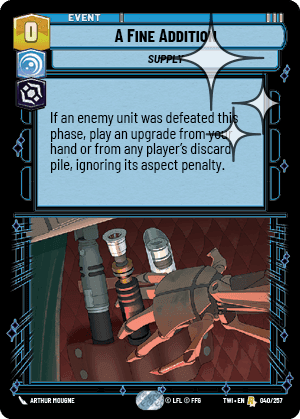 A Fine Addition