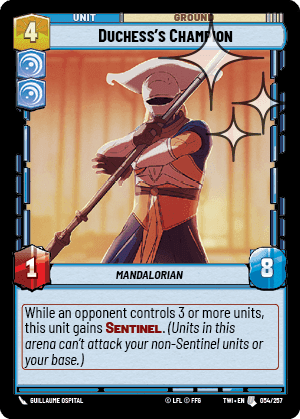 Duchess's Champion