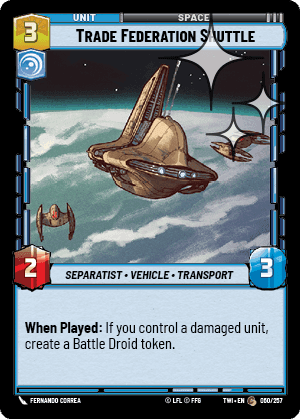 Trade Federation Shuttle