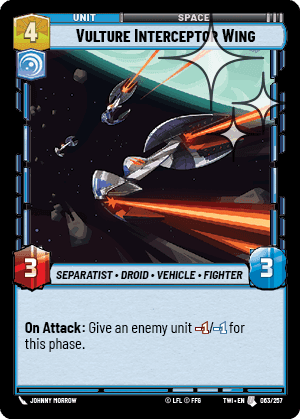 Vulture Interceptor Wing