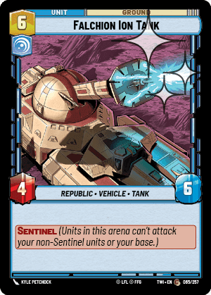 Falchion Ion Tank