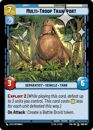 Multi-Troop Transport