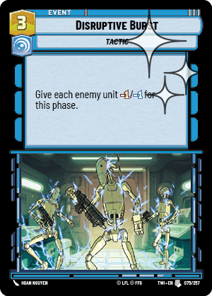 Disruptive Burst