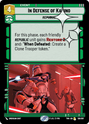 In Defense of Kamino