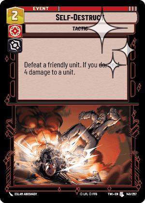 Self-Destruct