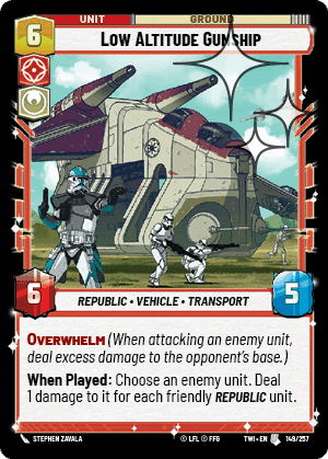 Low Altitude Gunship